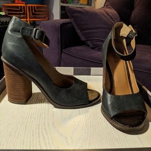 Kelsi Dagger Brooklyn peeptoe strapped heels